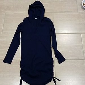 Old Navy maternity hoodie in navy, size small